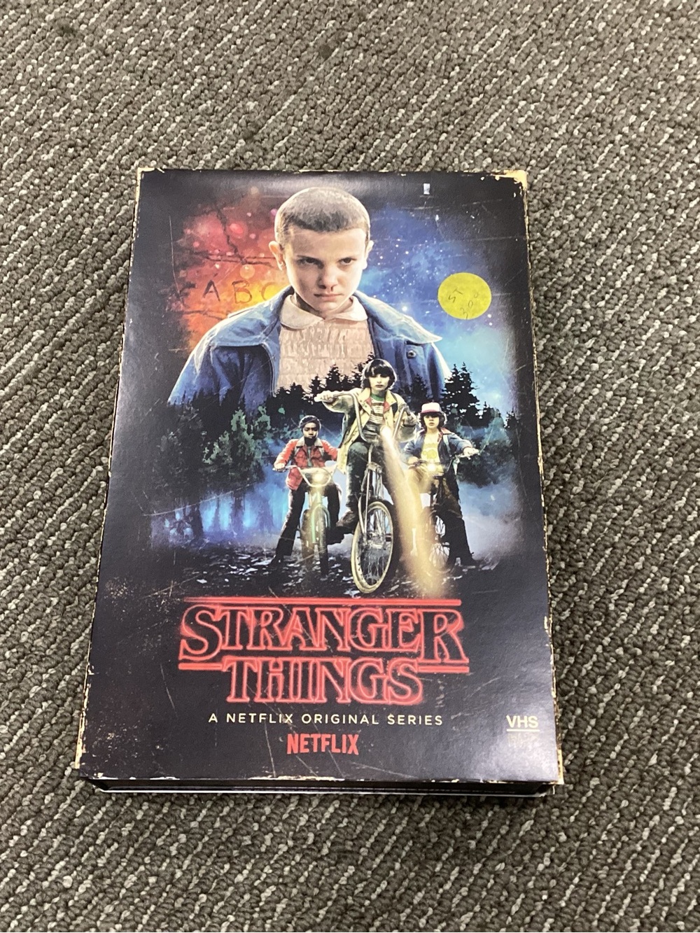 Netflix Stranger Things Cover — Black, Red & Blue Artwork